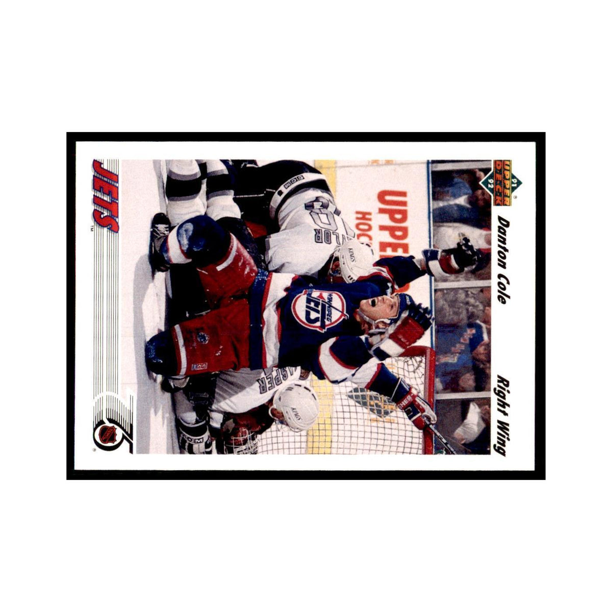 1991 Upper Deck Danton Cole Hockey Cards #210