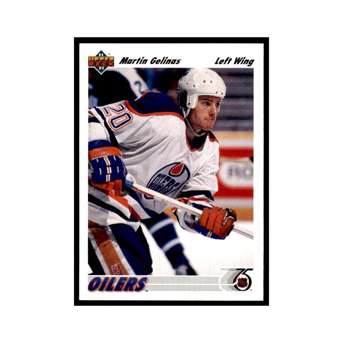 1991 Upper Deck Martin Gelinas #266