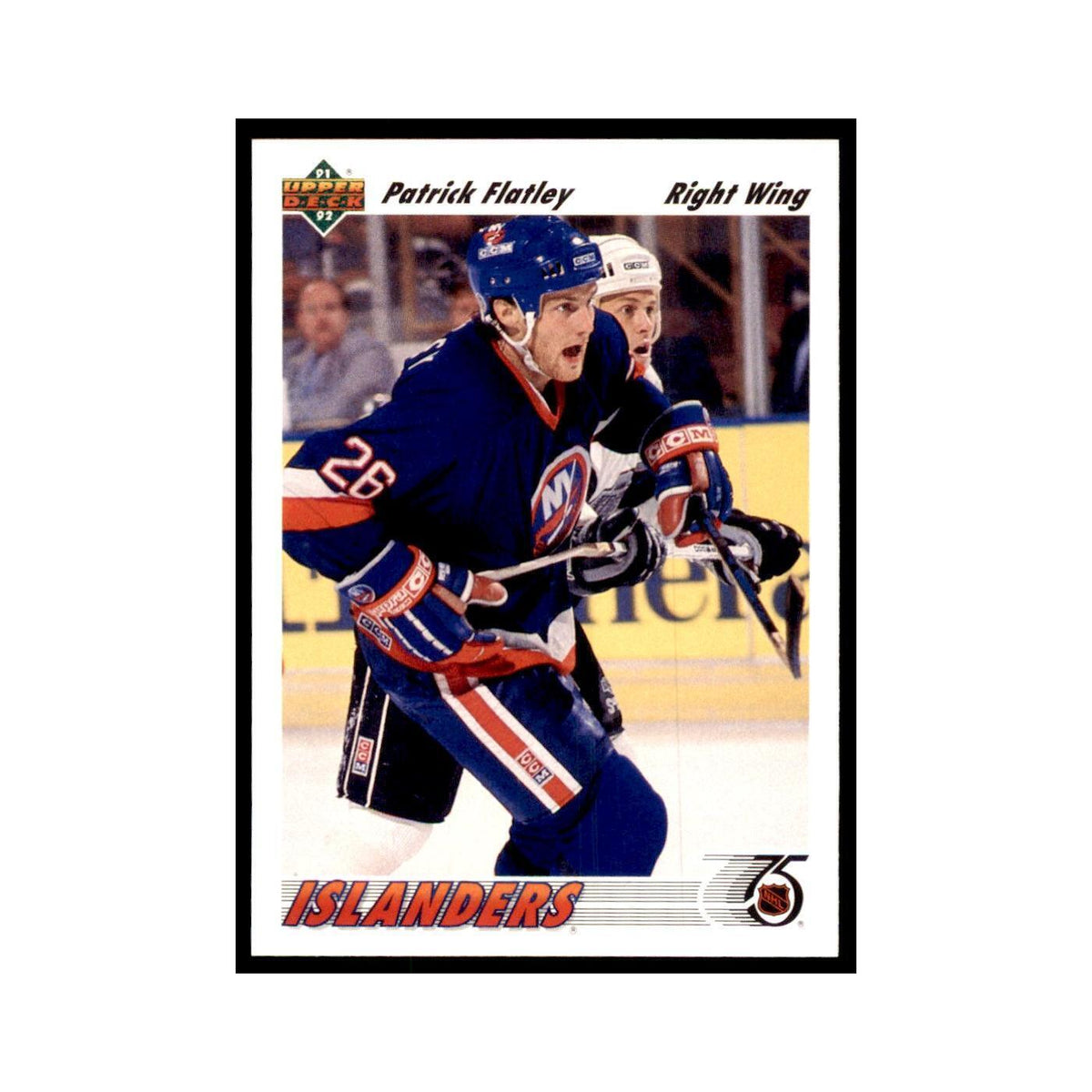 1991 Upper Deck Patrick Flatley#226