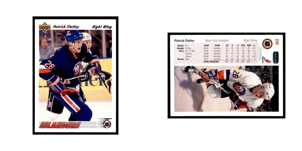 1991 Upper Deck Patrick Flatley#226