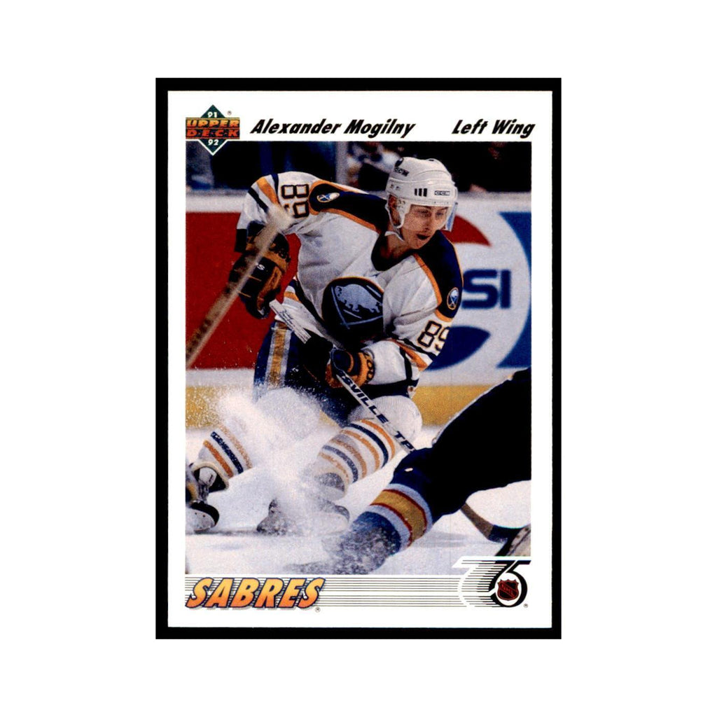 1991 Upper Deck Alexander Mogilny Hockey Cards #267