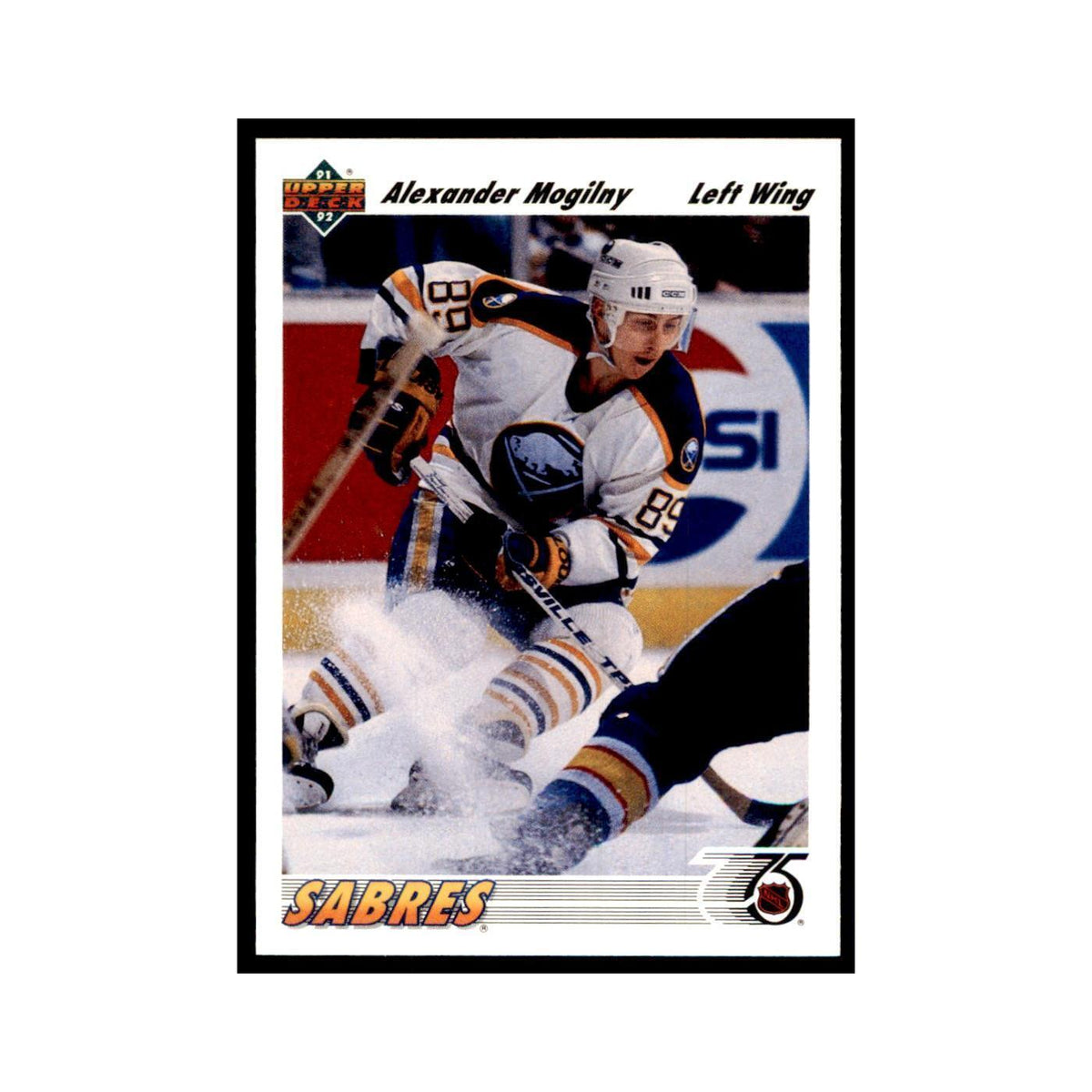 1991 Upper Deck Alexander Mogilny Hockey Cards #267