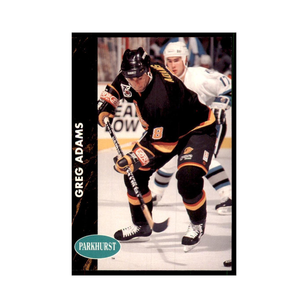 1991 Parkhurst French Greg Adams Hockey Cards #183