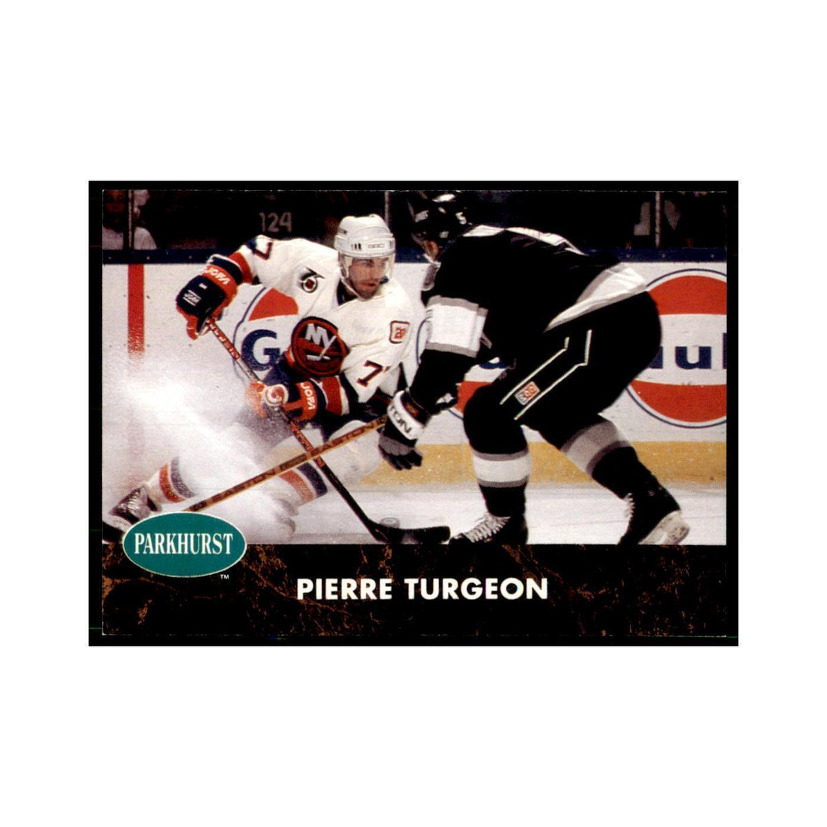 1991 Parkhurst French Pierre Turgeon Hockey Cards #106