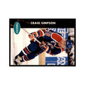 1991 Parkhurst French Craig Simpson Hockey Cards #56