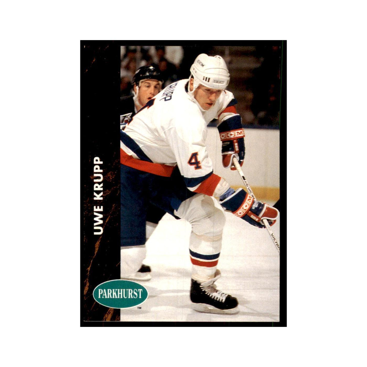 1991 Parkhurst French Uwe Krupp Hockey Cards #109