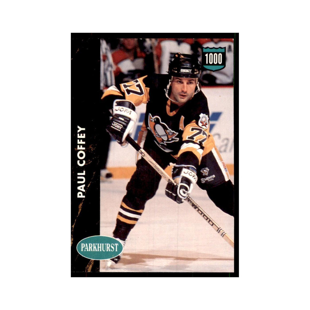 1991 Parkhurst French Paul Coffey Hockey Cards #212