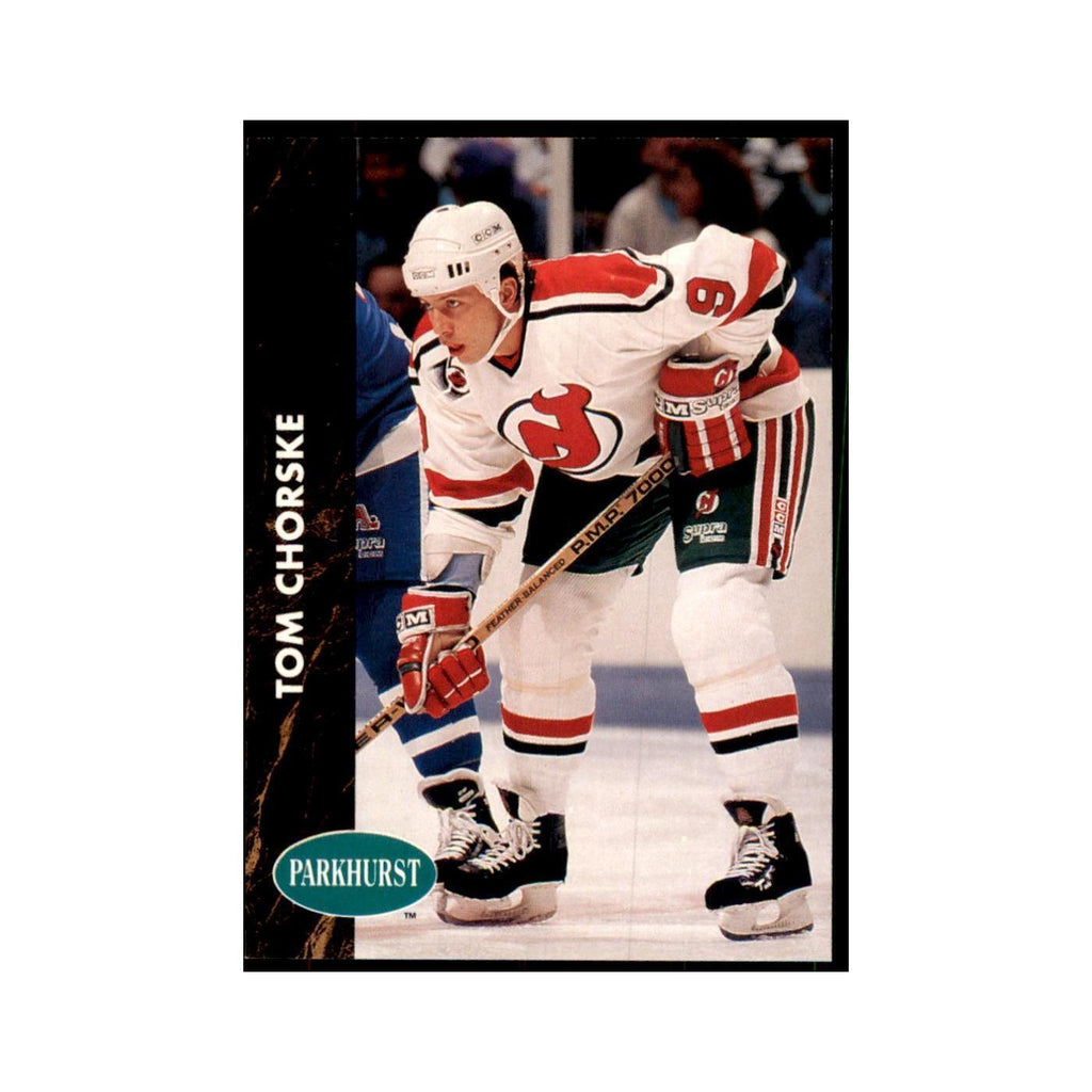 1991 Parkhurst French Tom Chorske Hockey Cards #95
