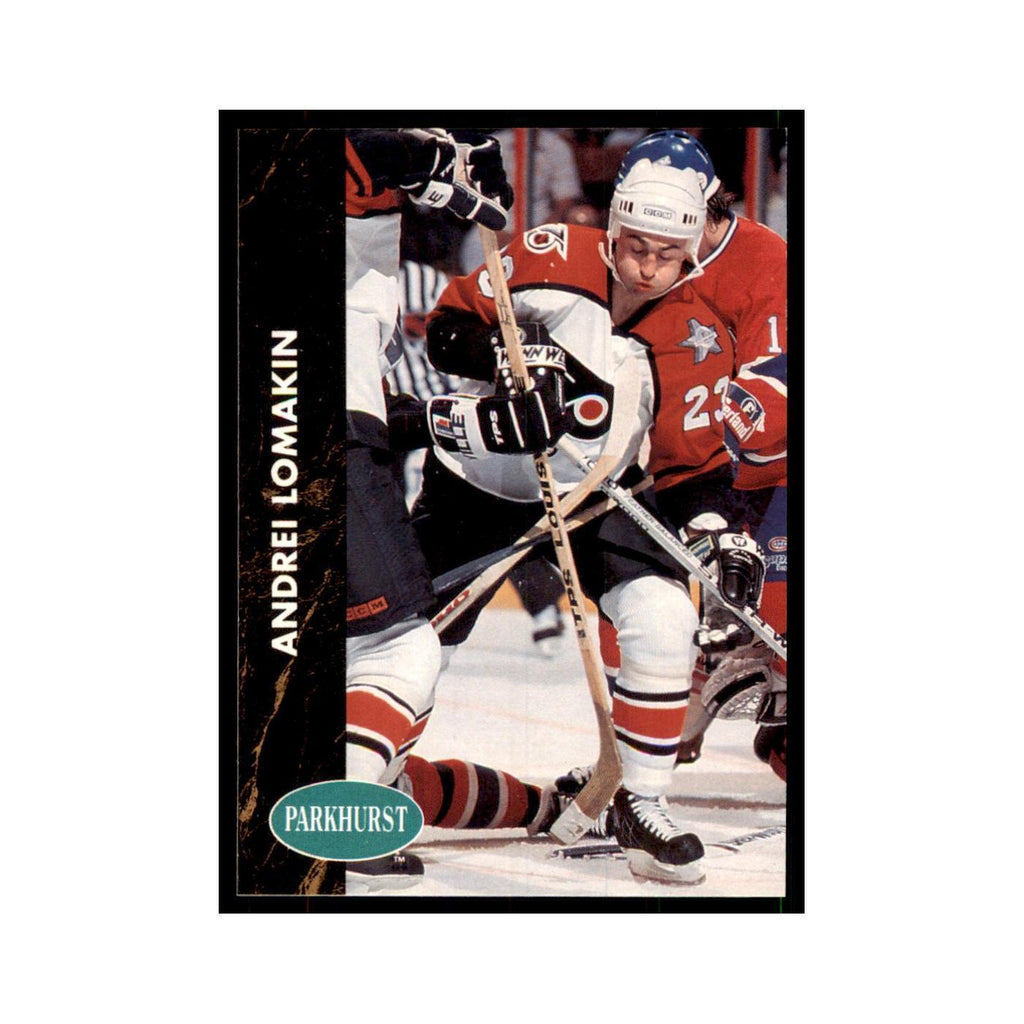 1991 Parkhurst French Andrei Lomakin Hockey Cards #131