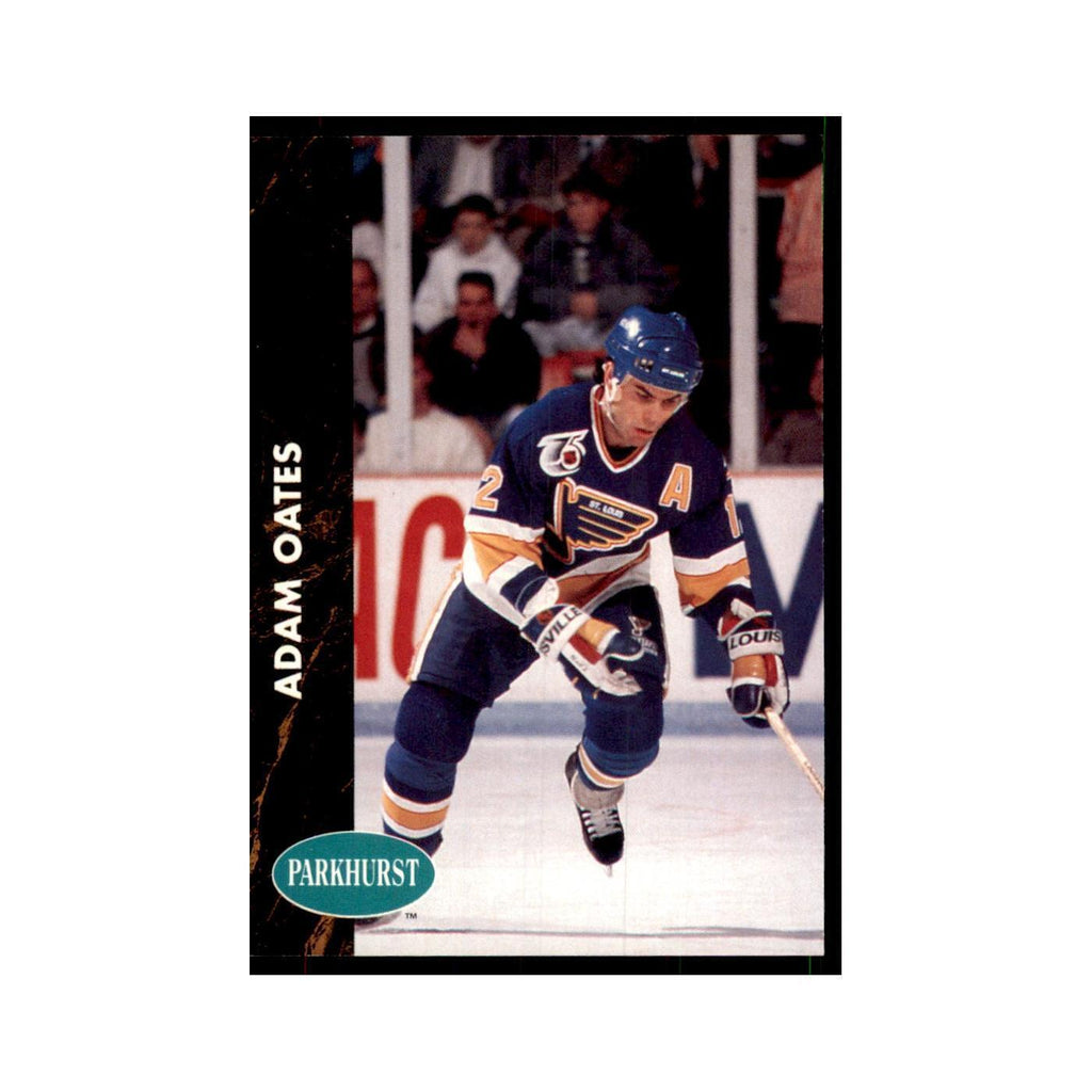 1991 Parkhurst French Adam Oates Hockey Cards #155