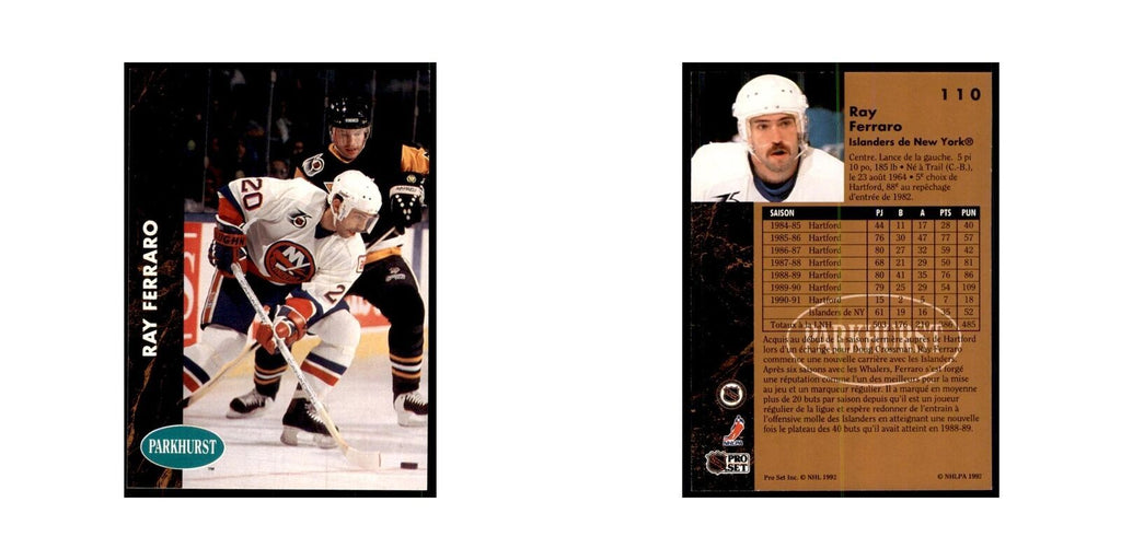 1991 Parkhurst French Ray Ferraro Hockey Cards #110
