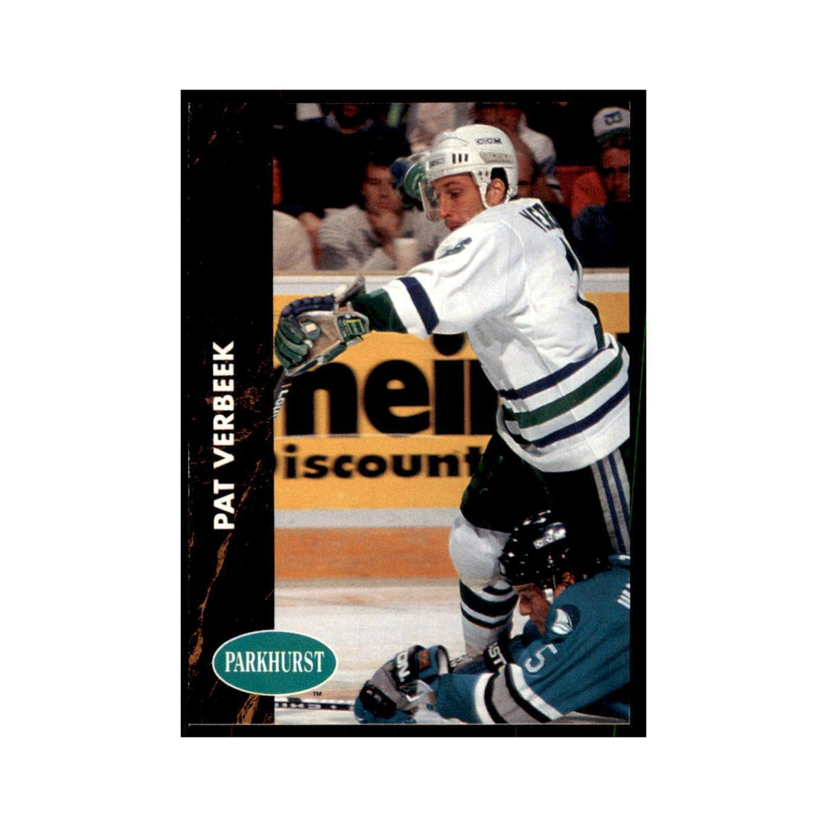 1991 Parkhurst French Pat Verbeek Hockey Cards #64