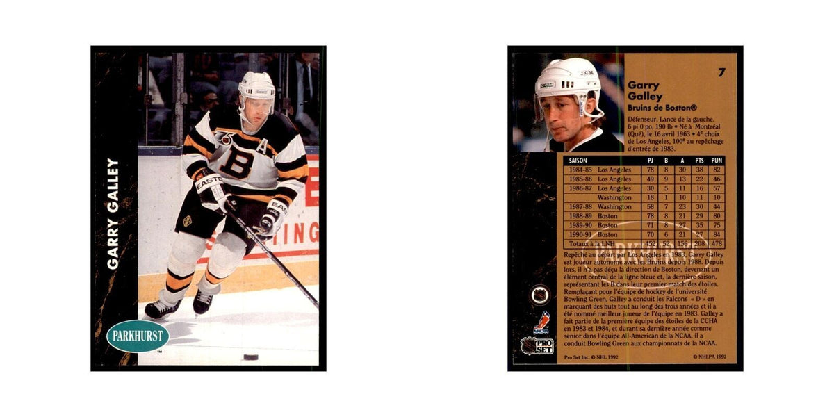 1991 Parkhurst French Garry Galley Hockey Cards #7