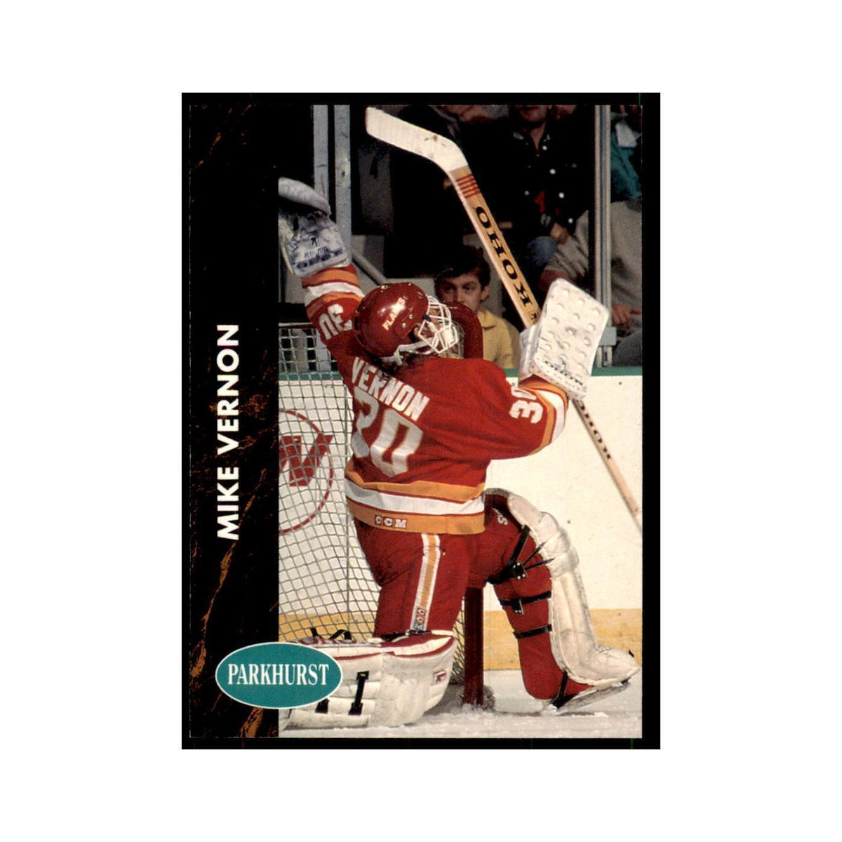 1991 Parkhurst French Mike Vernon Hockey Cards #27
