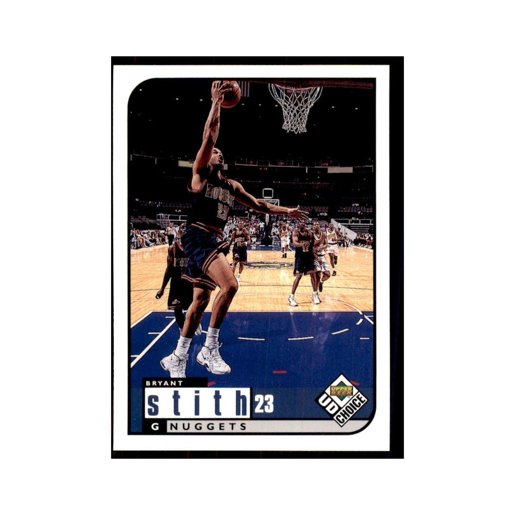 1998 UD Choice Bryant Stith Basketball Cards #36