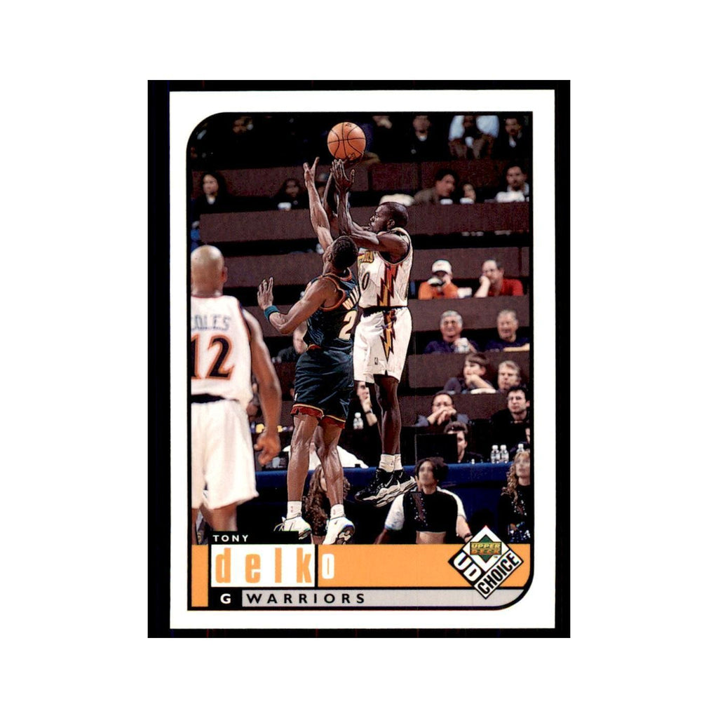 1998 UD Choice Tony Delk Basketball Cards #47
