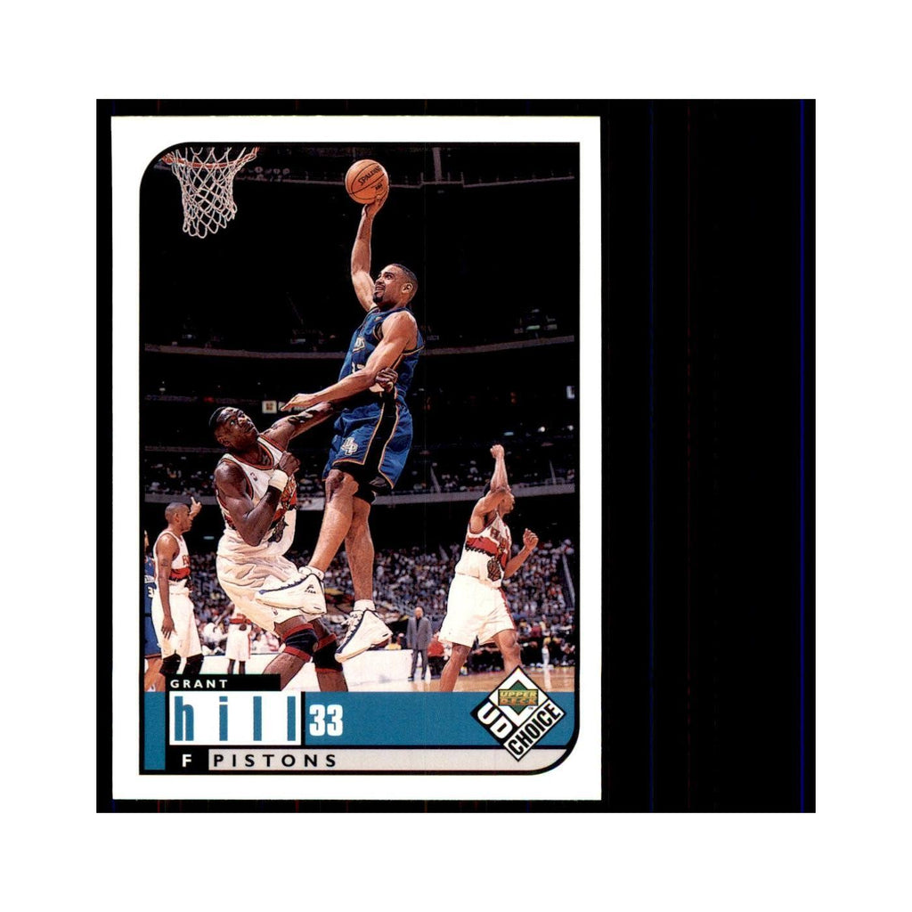 1998 UD Choice Grant Hill Basketball Cards #41