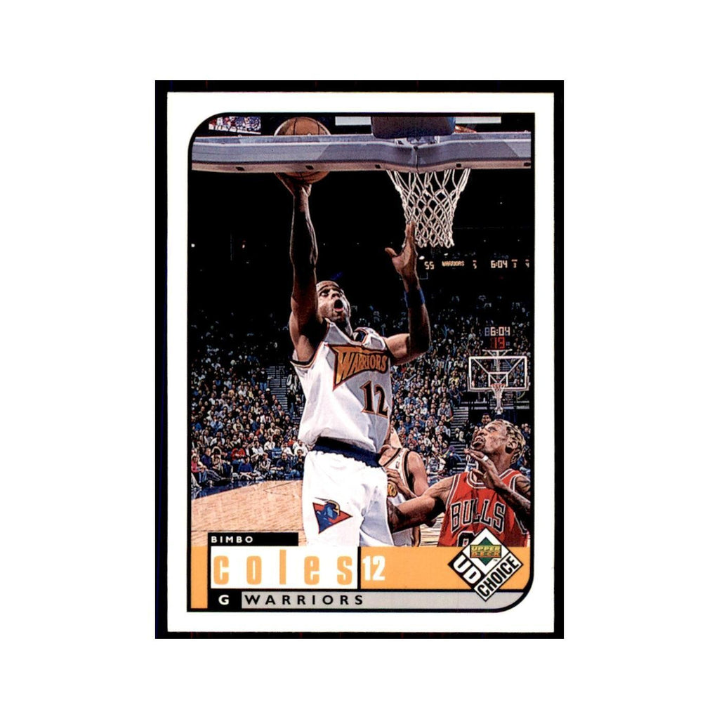 1998 UD Choice Bimbo Coles Basketball Cards #49