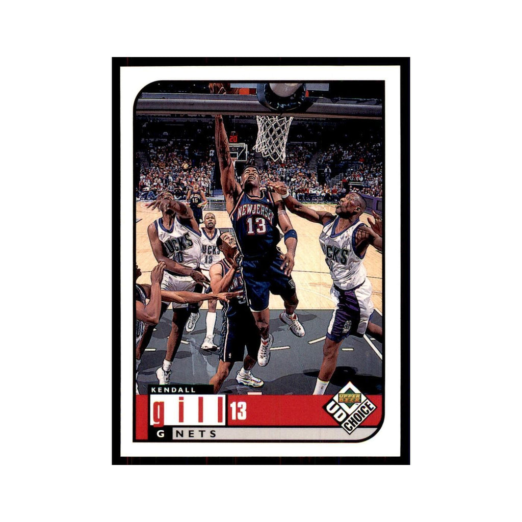 1998 UD Choice Kendall Gill Basketball Cards #91