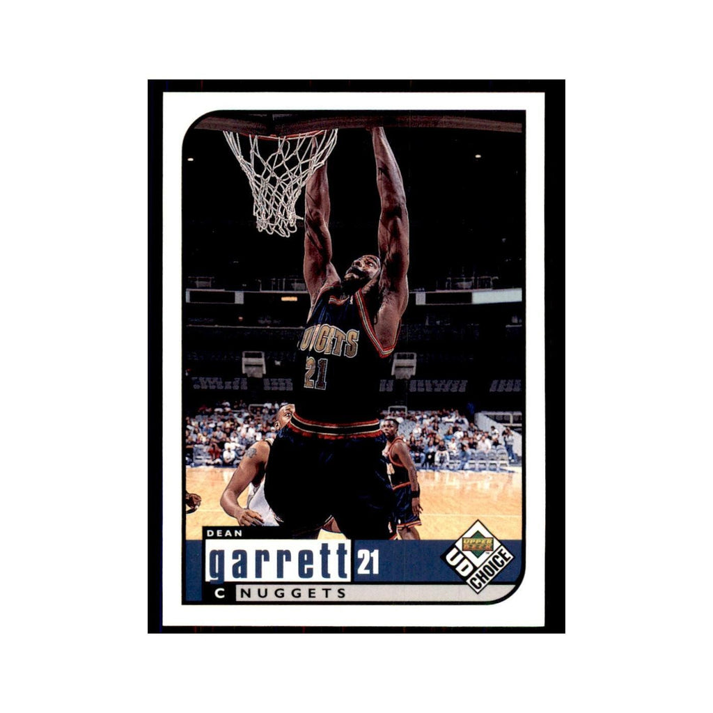 1998 UD Choice Dean Garrett Basketball Cards #38