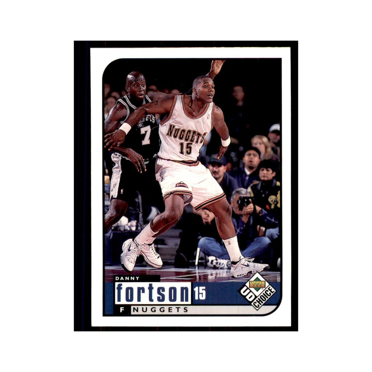 1998 UD Choice Danny Fortson Basketball Cards #37