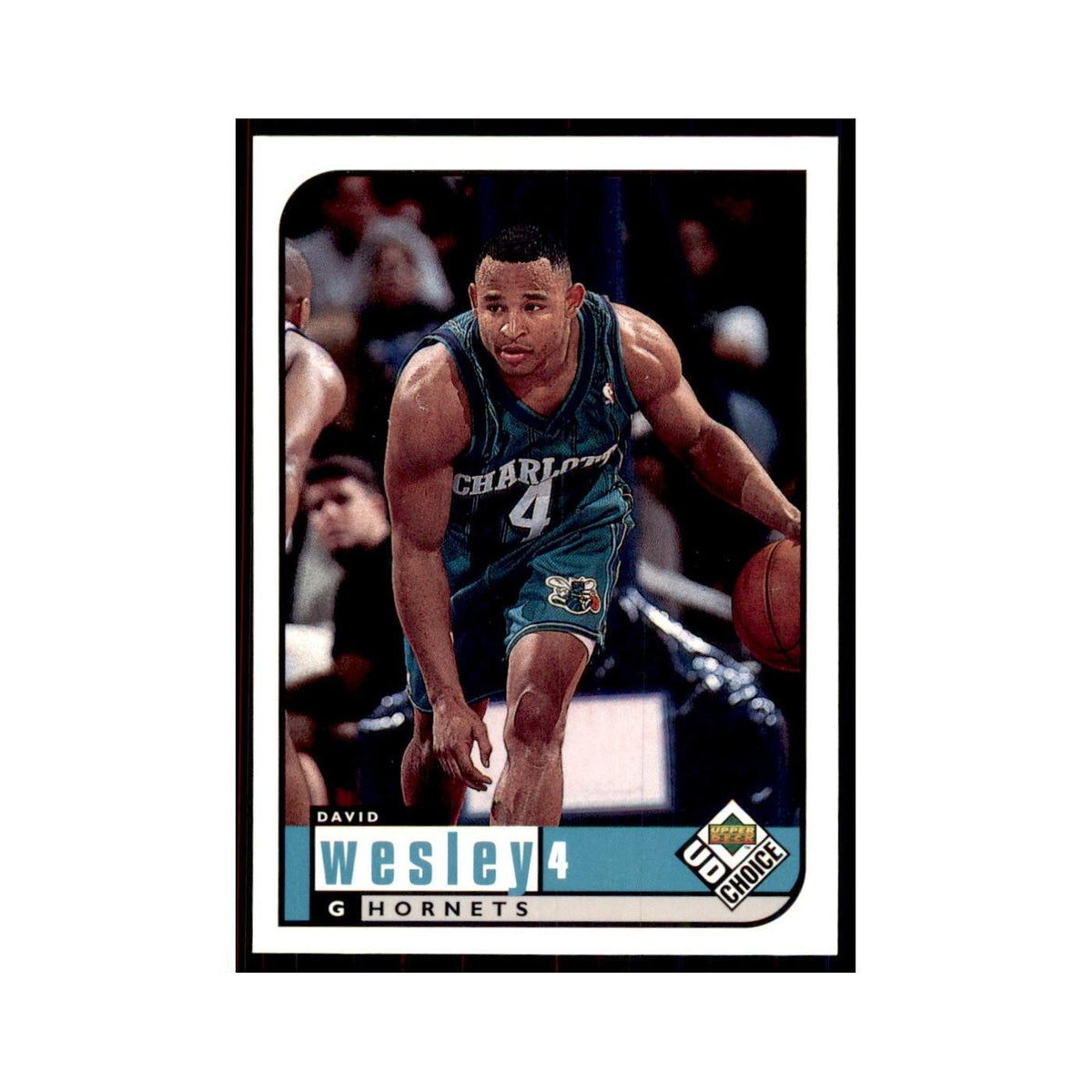 1998 UD Choice David Wesley Basketball Cards #12