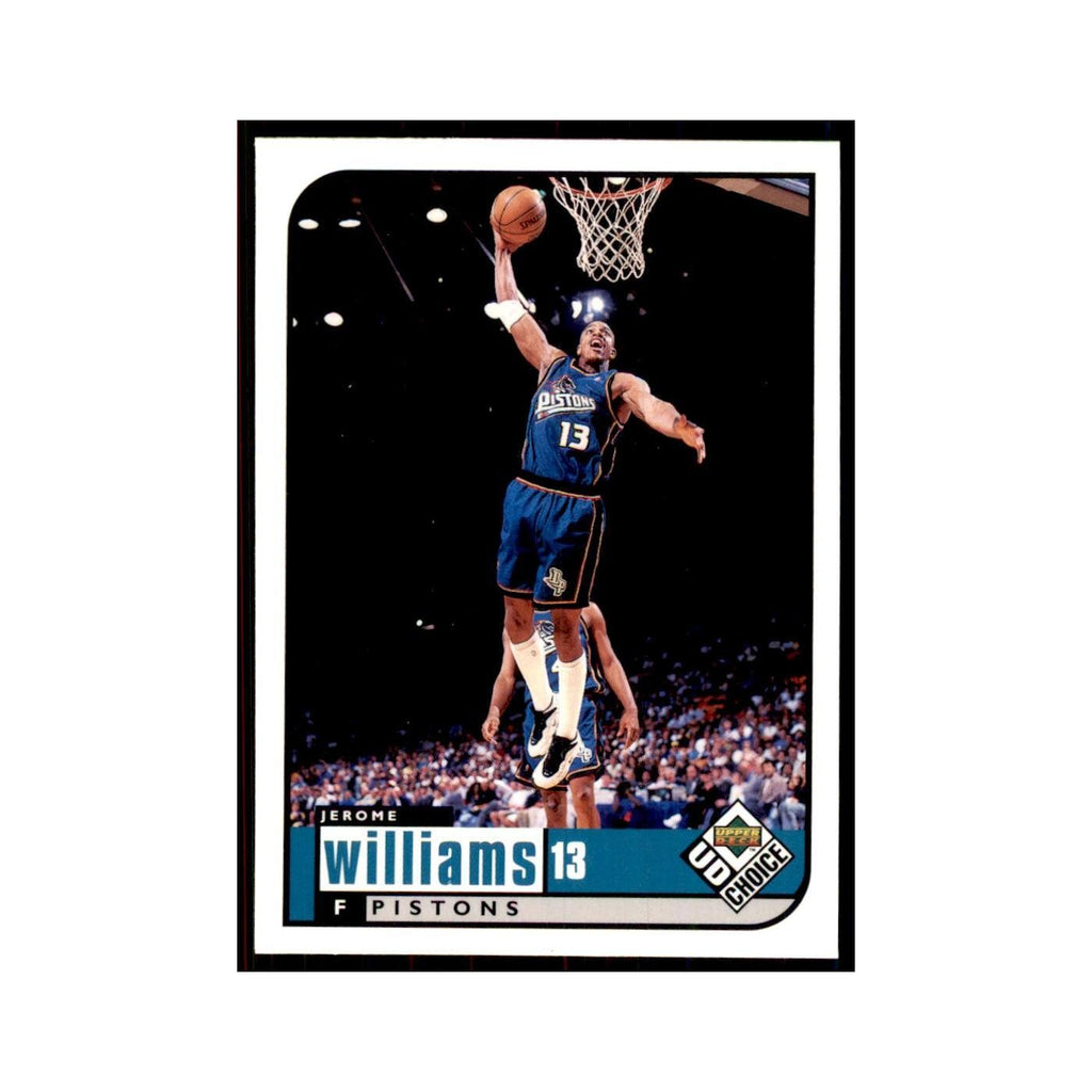 1998 UD Choice Jerome Williams Basketball Cards #43