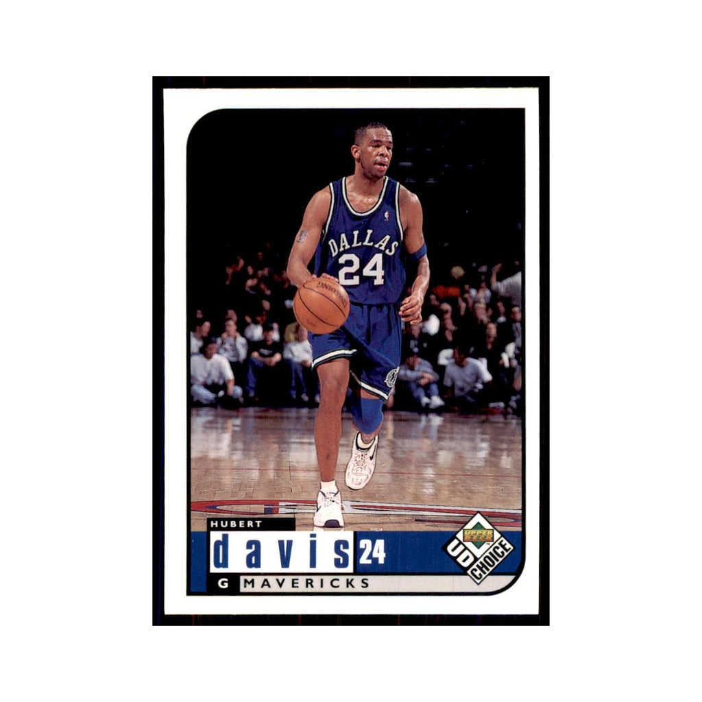 1998 UD Choice Hubert Davis Basketball Cards #32