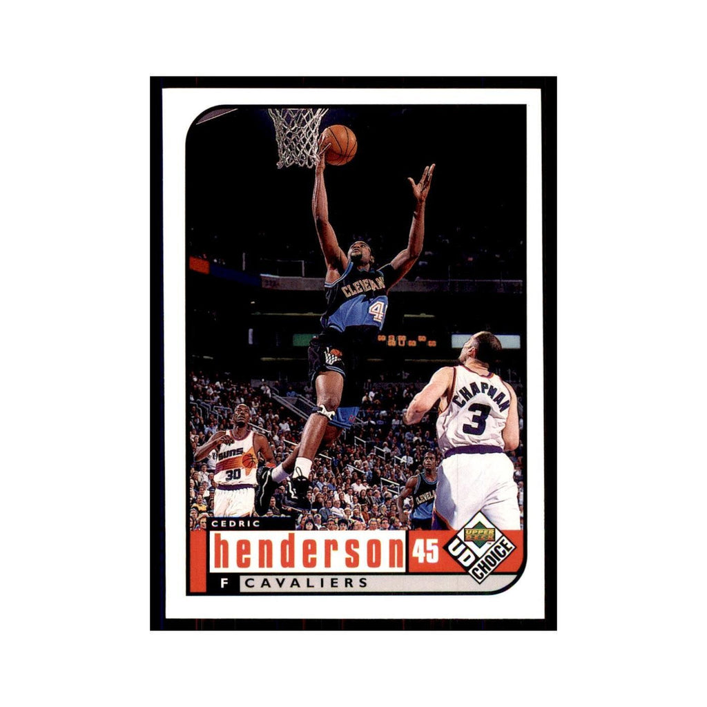1998 UD Choice Cedric Henderson Basketball Cards #27