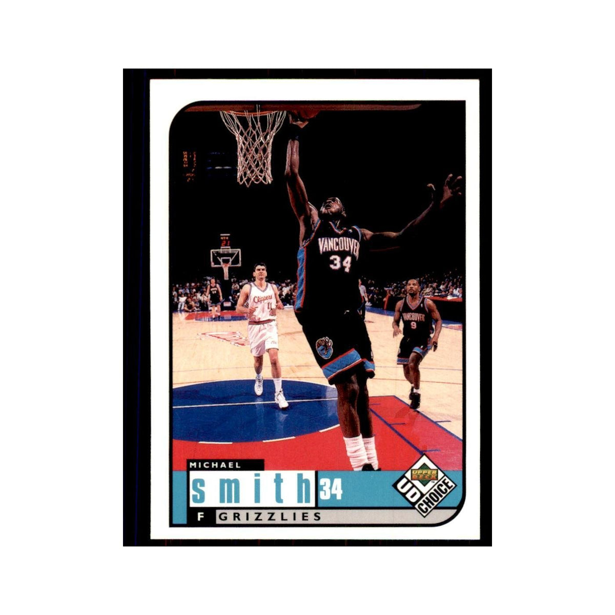 1998 UD Choice Michael Smith Basketball Cards #150