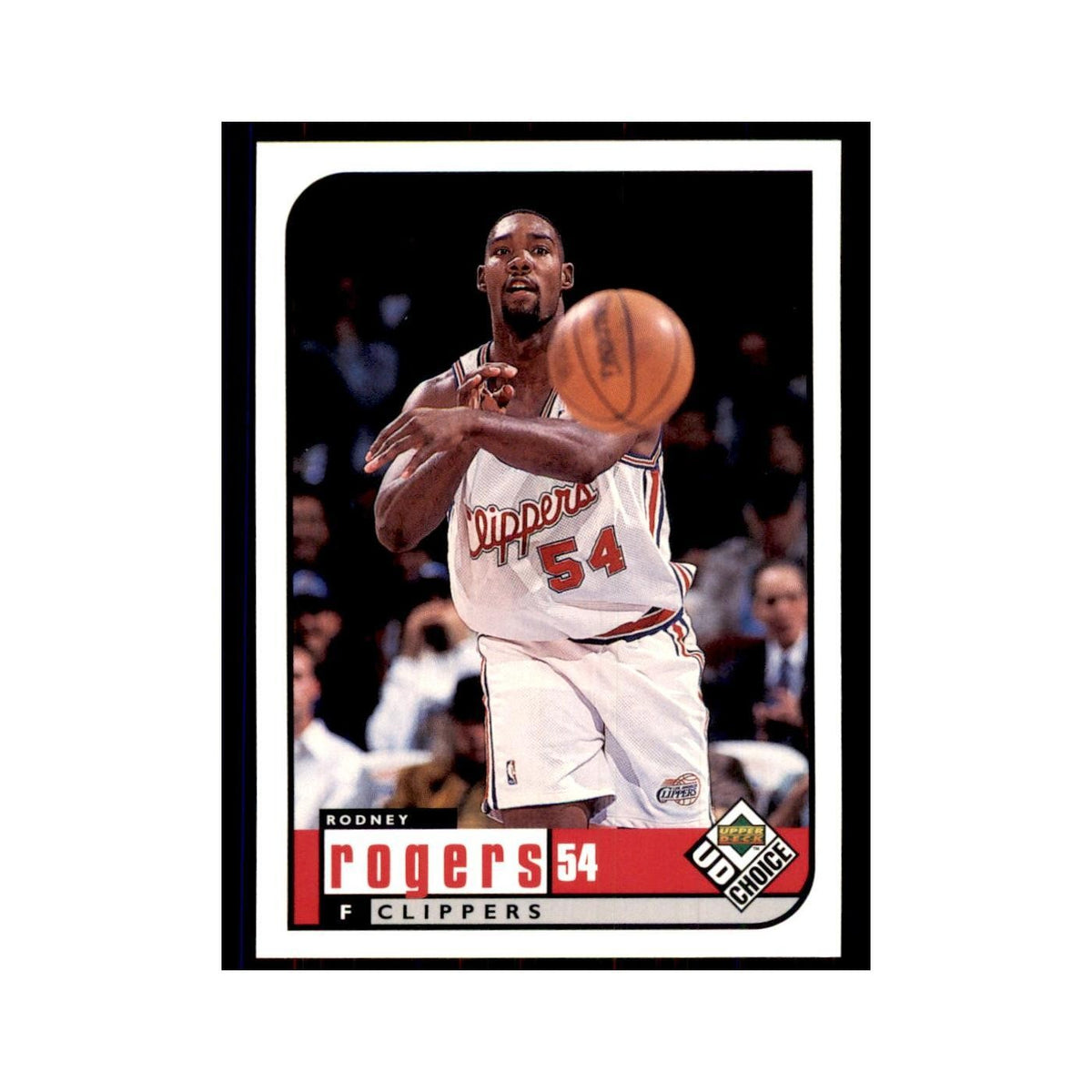 1998 UD Choice Rodney Rogers Basketball Cards #63