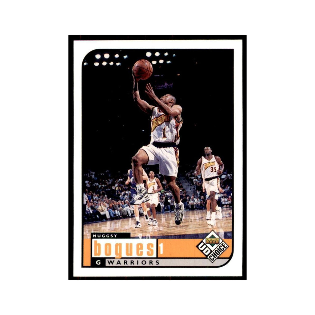 1998 UD Choice Muggsy Bogues Basketball Cards #46