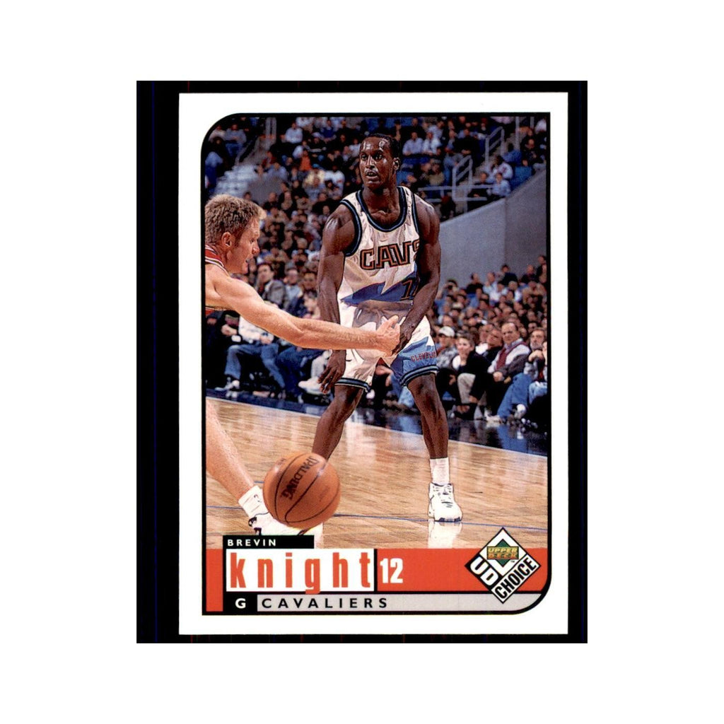 1998 UD Choice Brevin Knight Basketball Cards #25