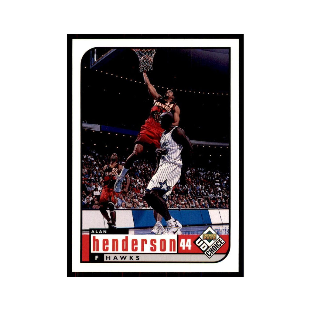 1998 UD Choice Alan Henderon Basketball Cards #2
