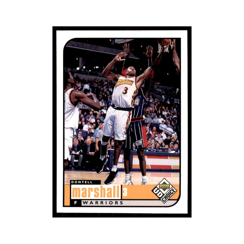 1998 UD Choice Donyell Marshall Basketball Cards #48