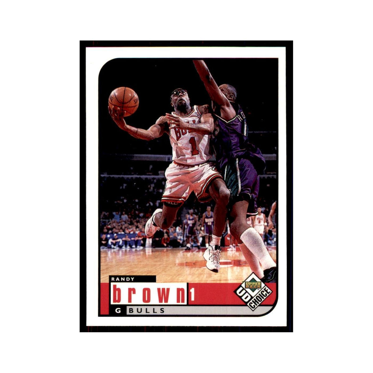 1998 UD Choice Randy Brown Basketball Cards #19
