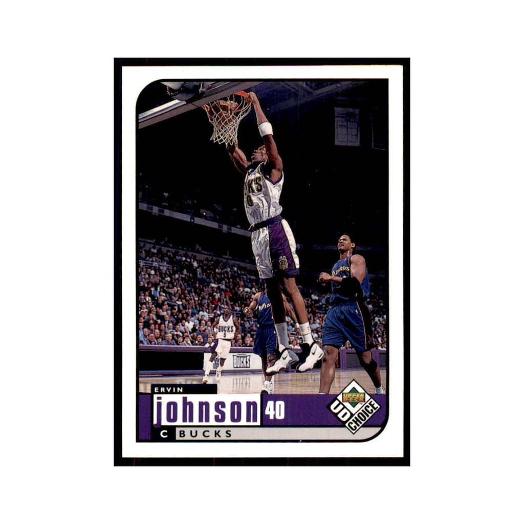1998 UD Choice Ervin Johnson Basketball Cards #78