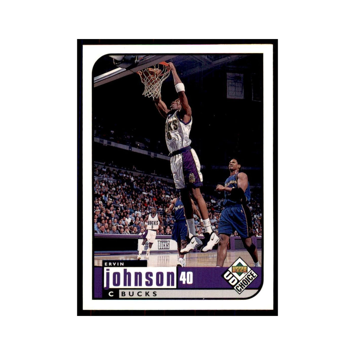 1998 UD Choice Ervin Johnson Basketball Cards #78