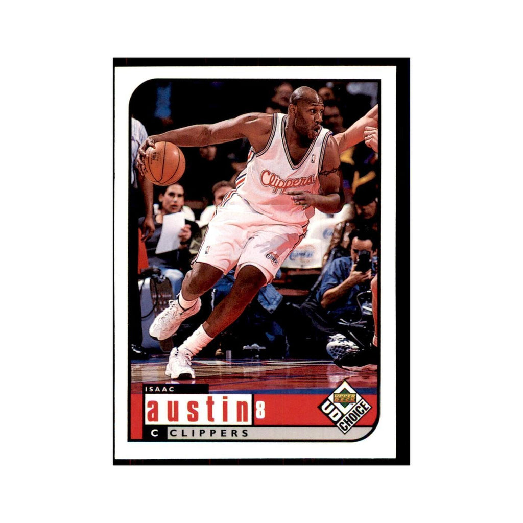 1998 UD Choice Isaac Austin Basketball Cards #66