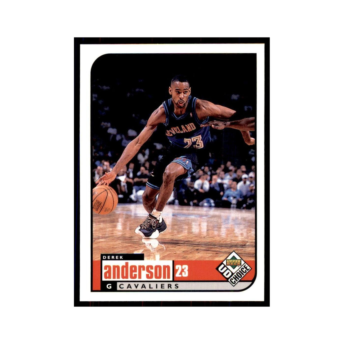 1998 UD Choice Derek Anderson Basketball Cards #24