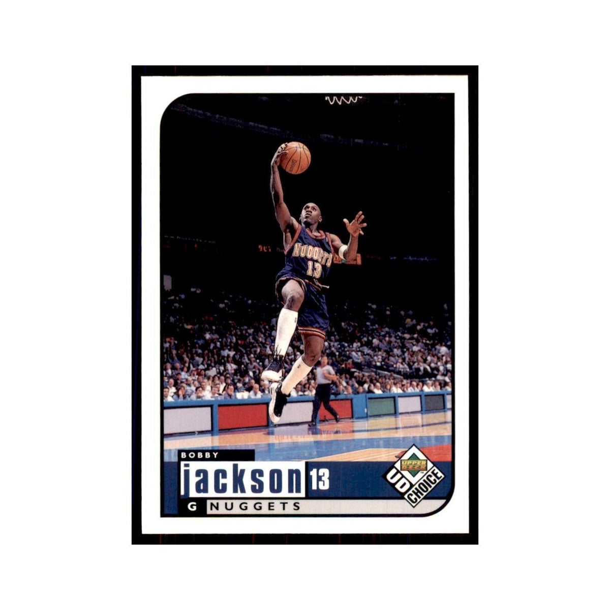 1998 UD Choice Bobby Jackson Basketball Cards #34