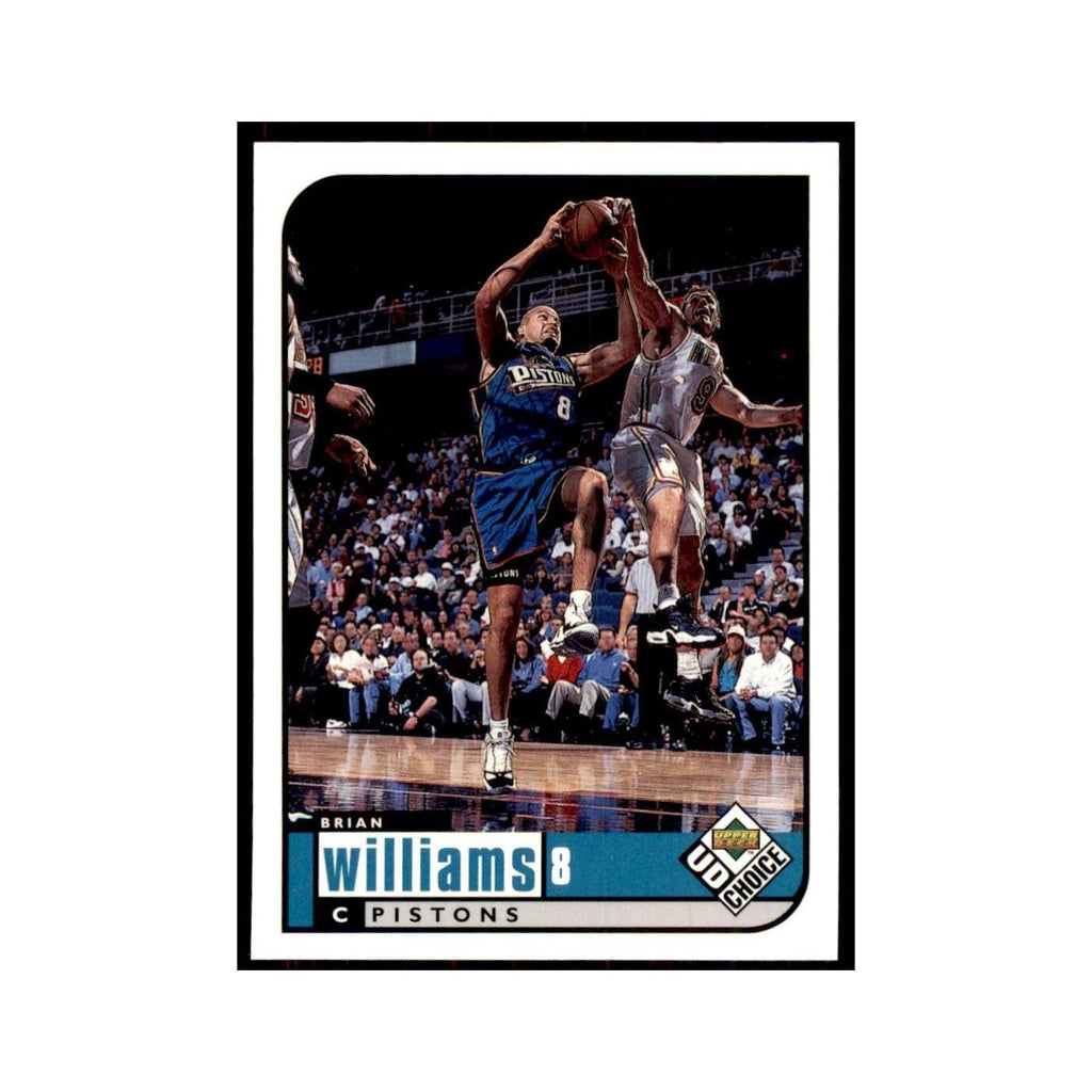 1998 UD Choice Brian Williams Basketball Cards #40