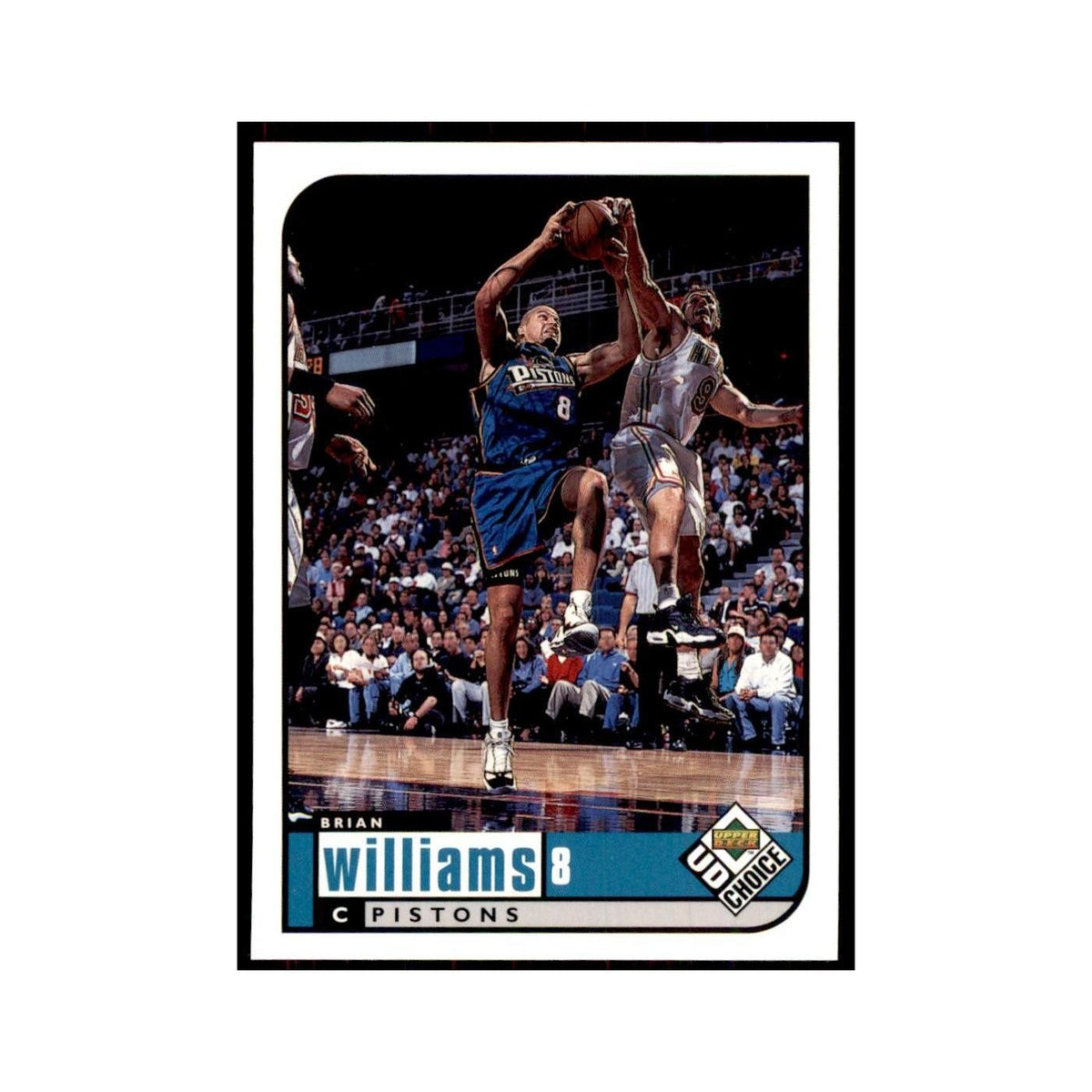 1998 UD Choice Brian Williams Basketball Cards #40
