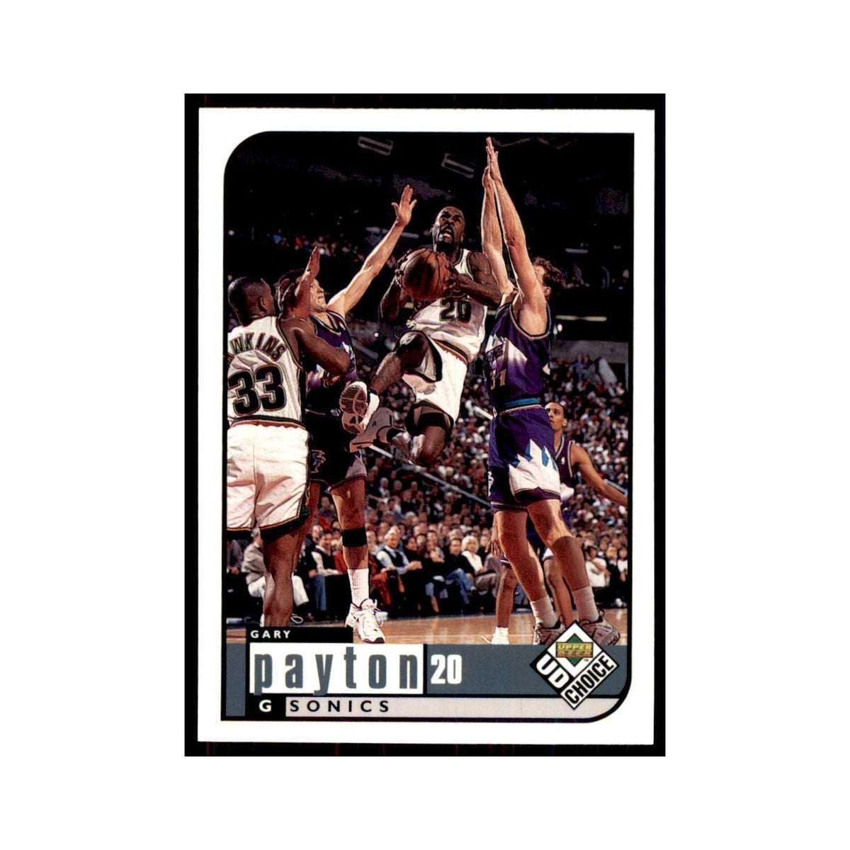 1998 UD Choice Gary Payton Basketball Cards #135