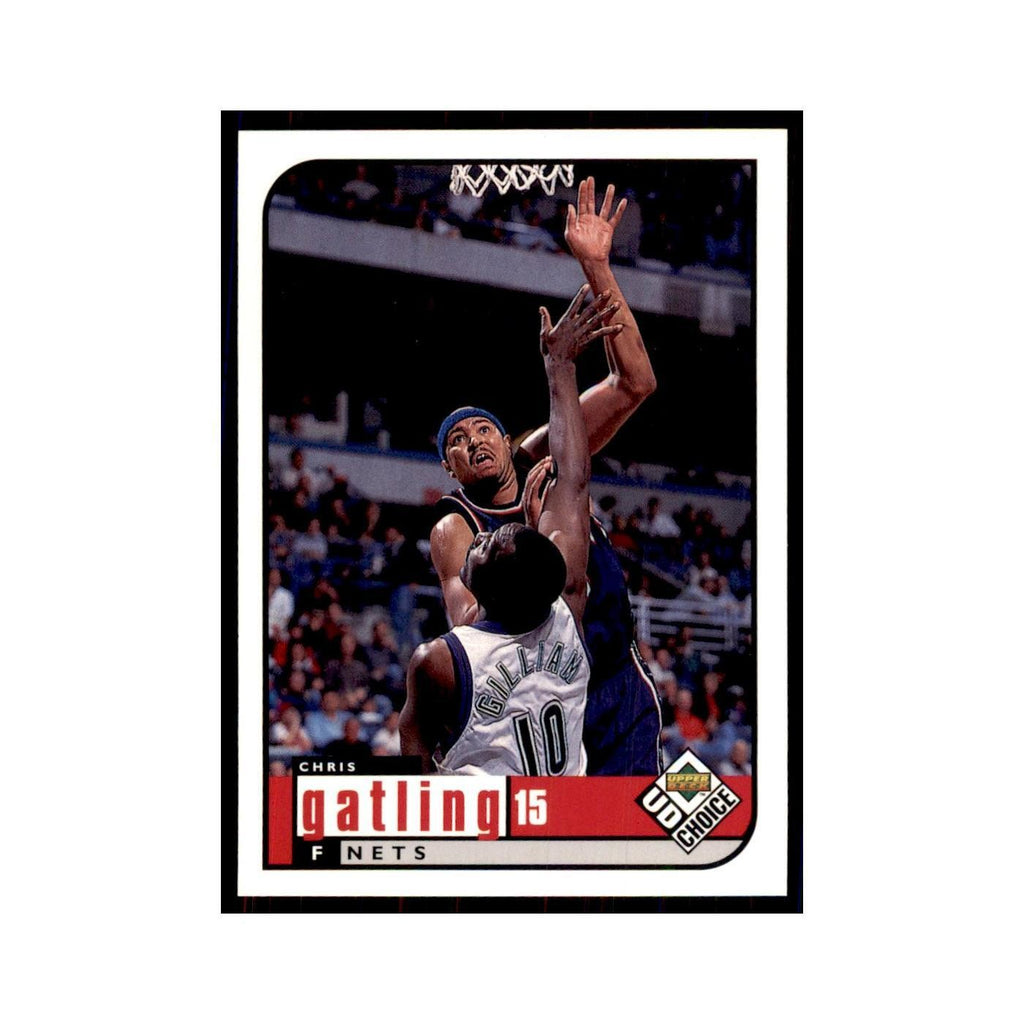 1998 UD Choice Chris Gatling Basketball Cards #92