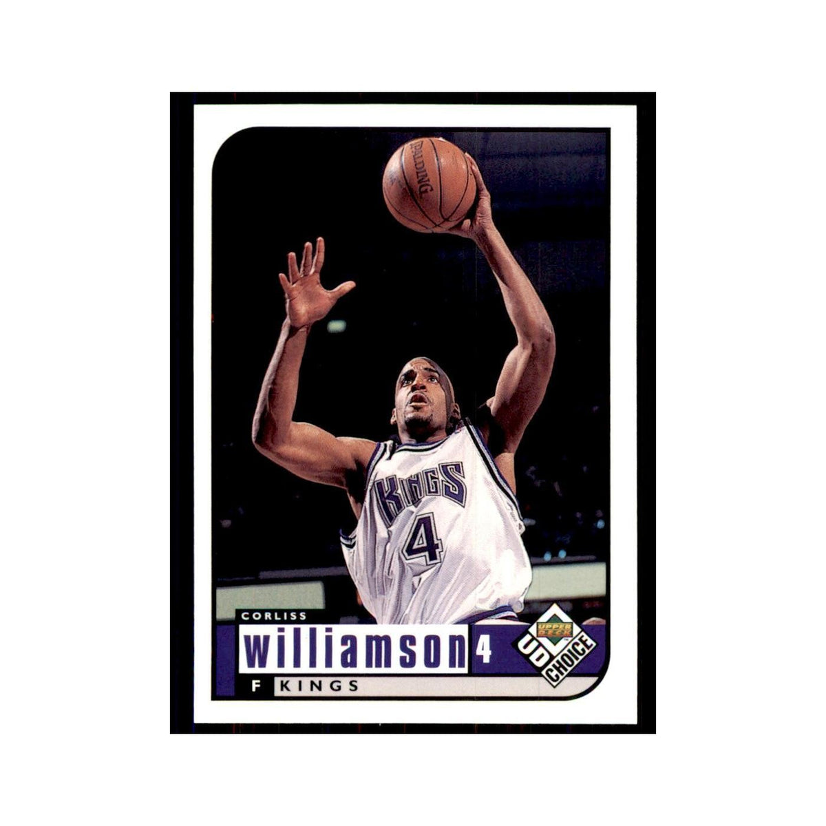 1998 UD Choice Corliss Williamson Basketball Cards #121