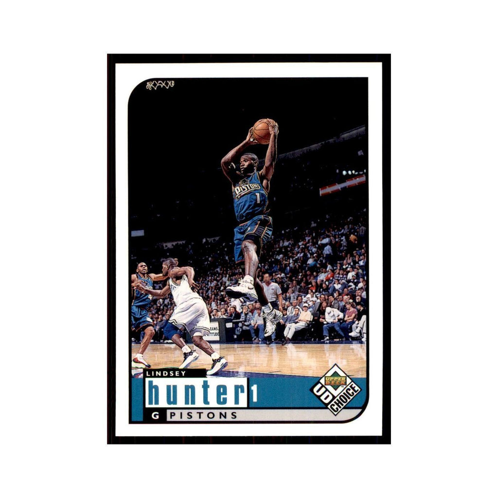 1998 UD Choice Lindsey Hunter Basketball Cards #42