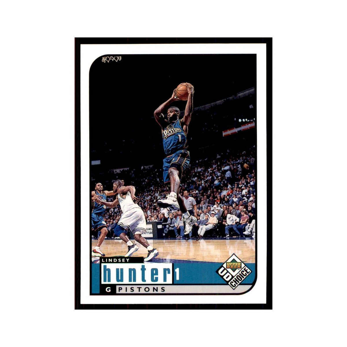 1998 UD Choice Lindsey Hunter Basketball Cards #42
