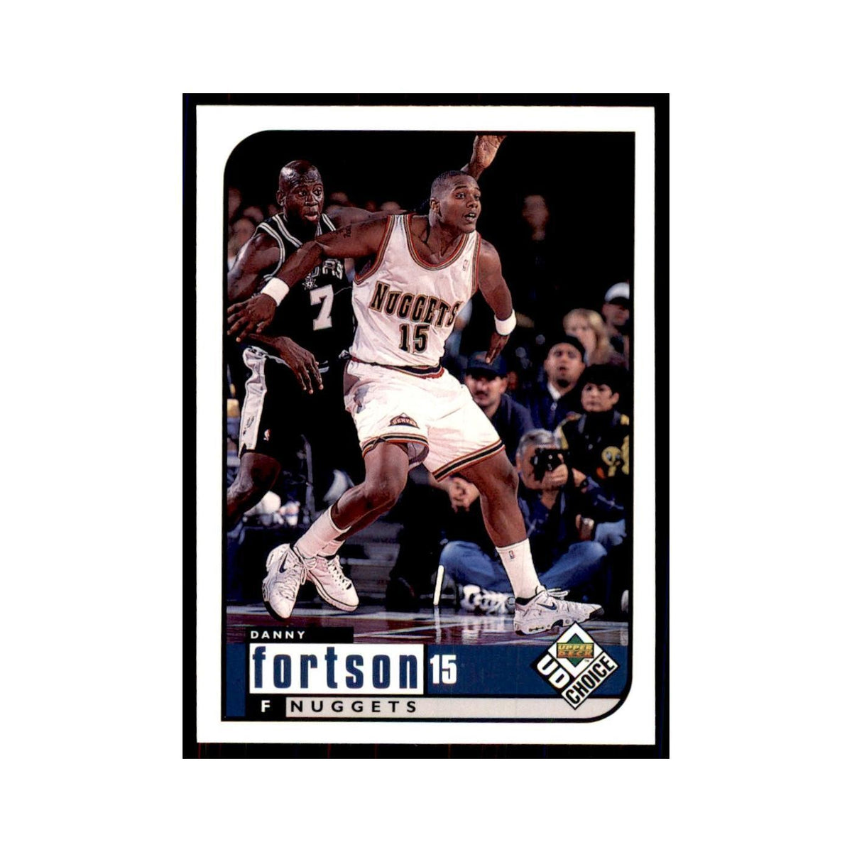 1998 UD Choice Danny Fortson Basketball Cards #37