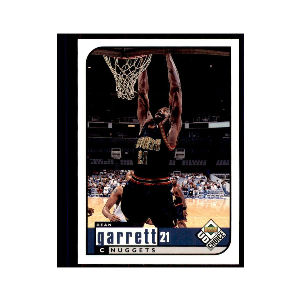 1998 UD Choice Dean Garrett Basketball Cards #38